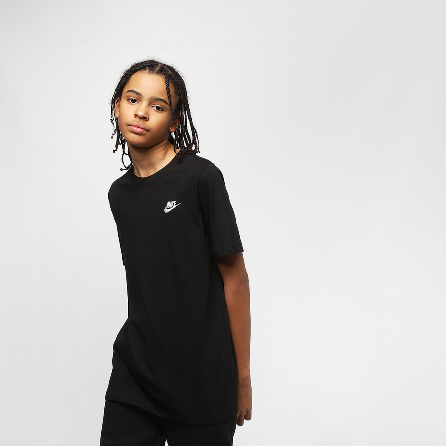 T shirt nike noir outlet
