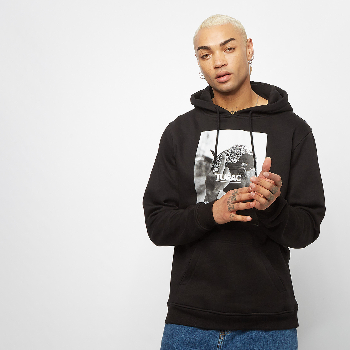 Artist by Mister Tee 2Pac F ck the World Hoodie schwarz kaufen