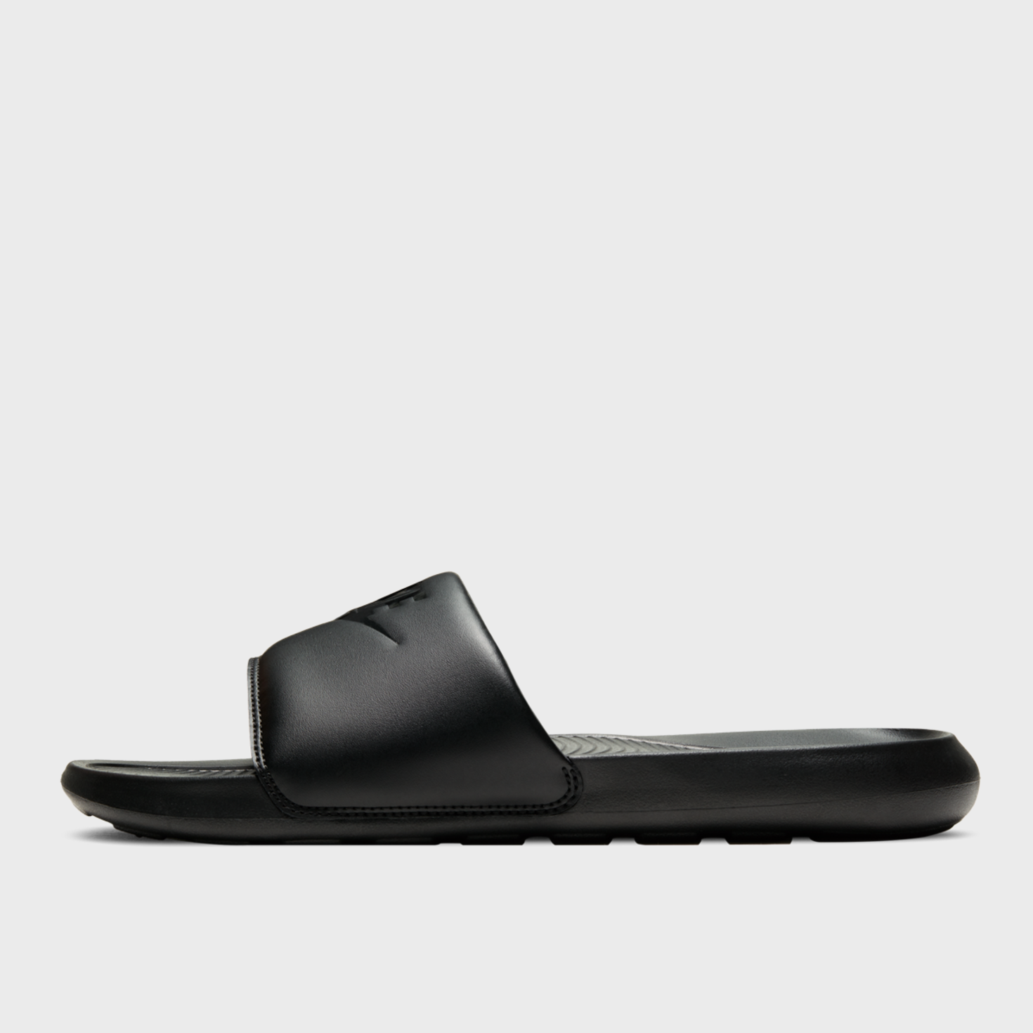 Black nike slides with strap clearance