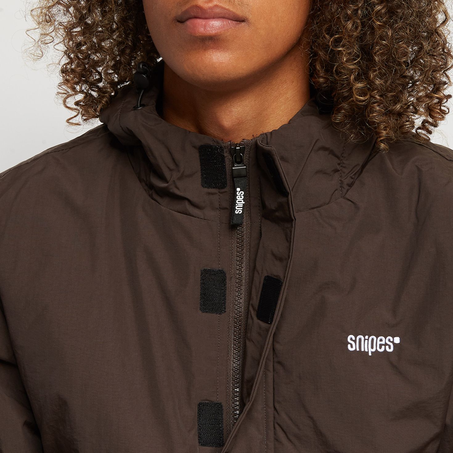 Small Logo Padded Windbreaker