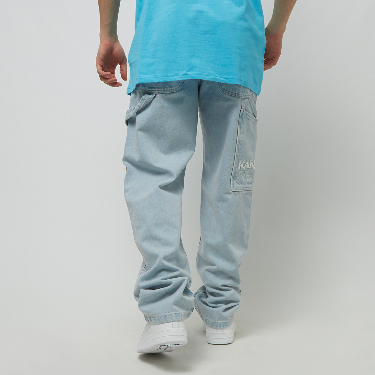 Pantaloni karl kani jeans on sale