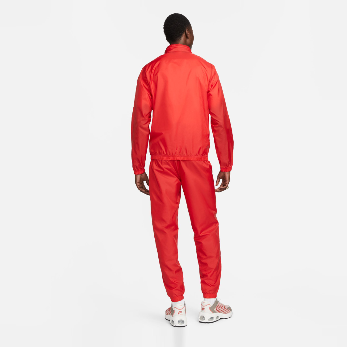 All red nike jogging suit deals