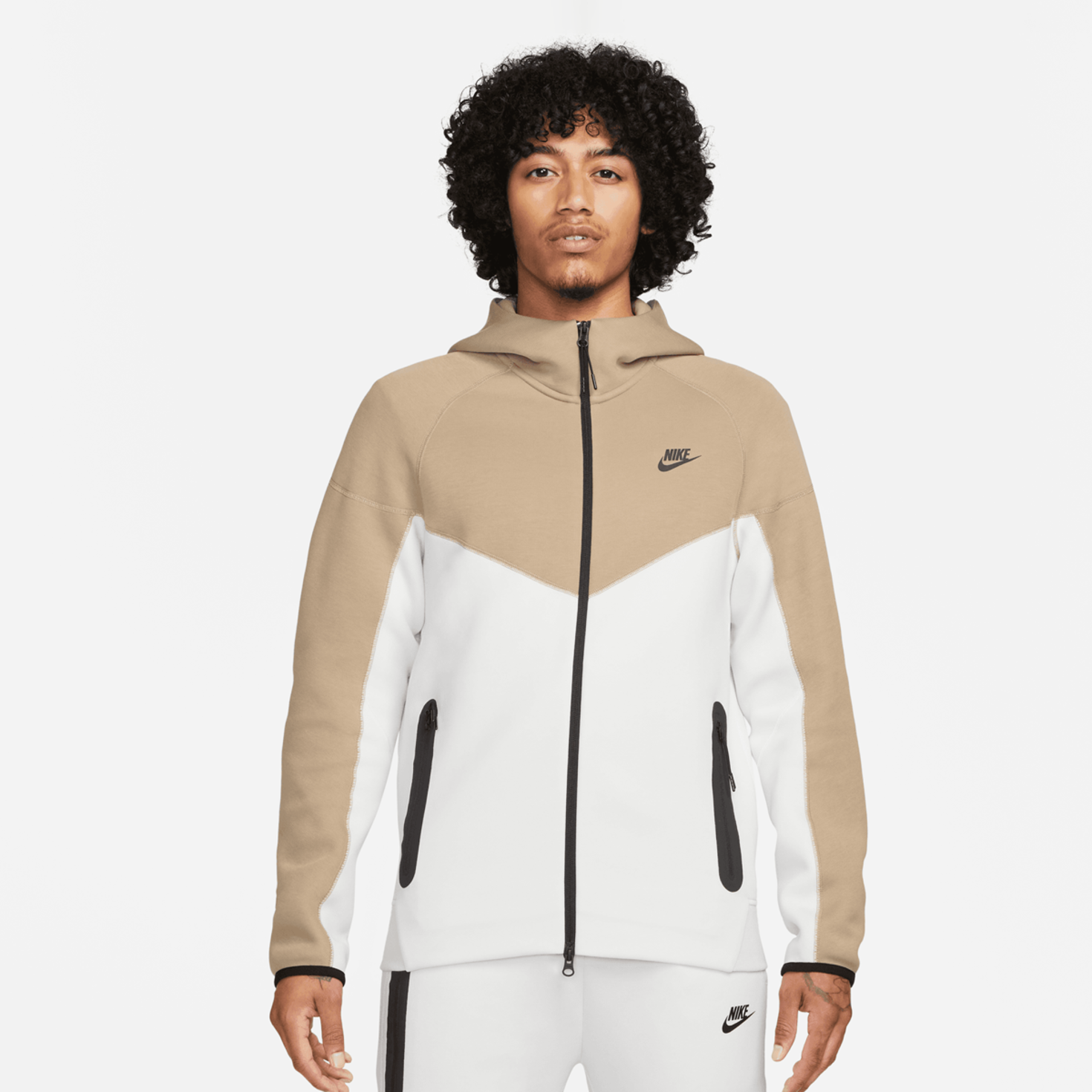 Nike Sportswear Tech Fleece Windrunner Full Zip Hoodie weiB kaufen