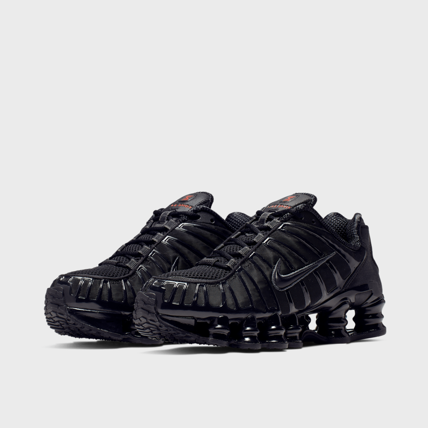Black nike shox deliver discount