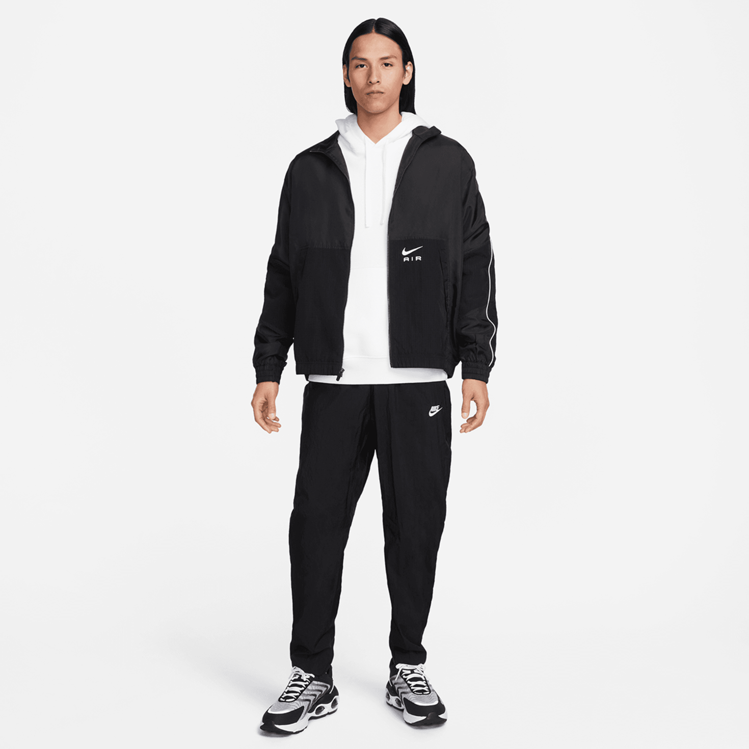 Nike air woven track jacket sales