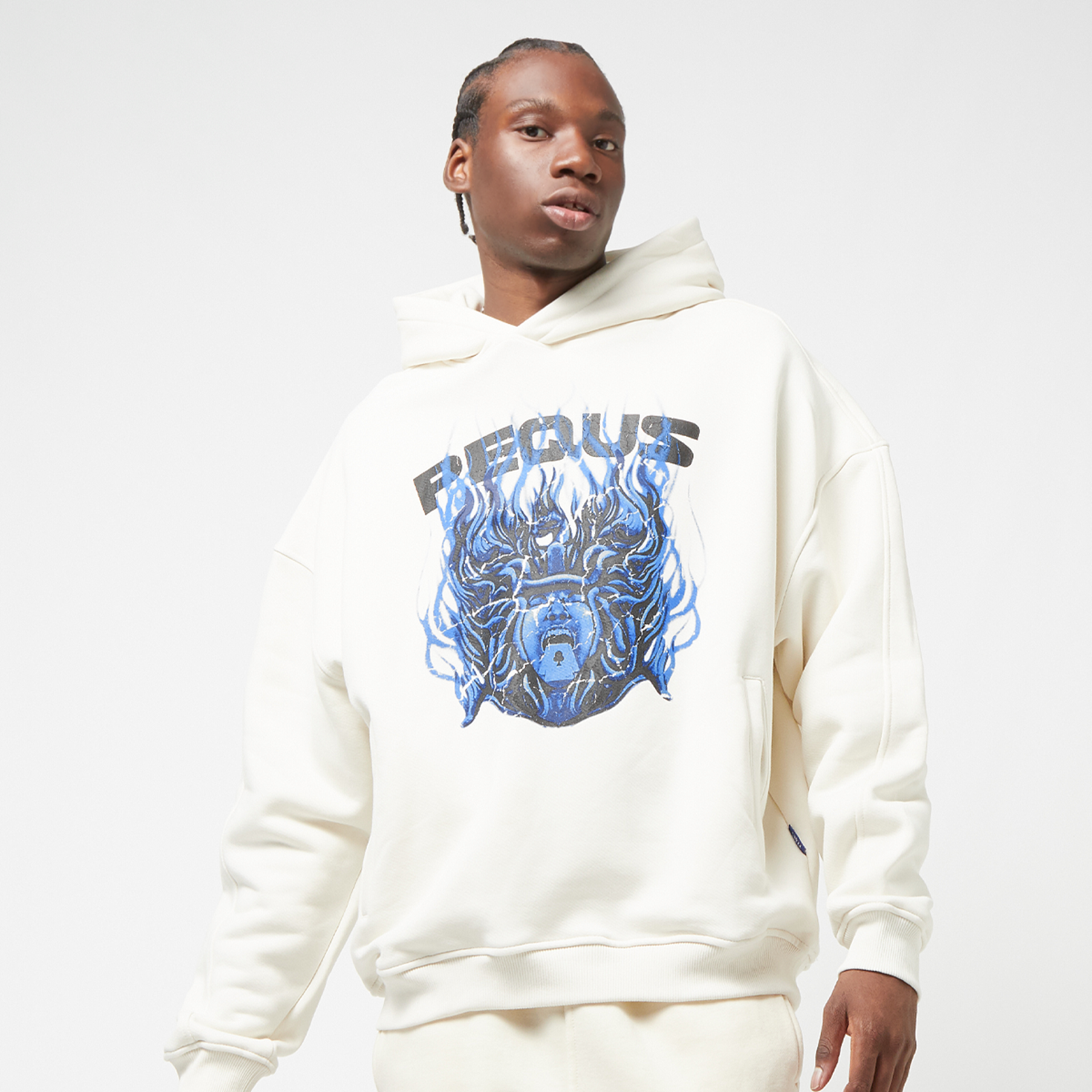 PEQUS Medusa Graphic Hoodie weiB kaufen SNIPES