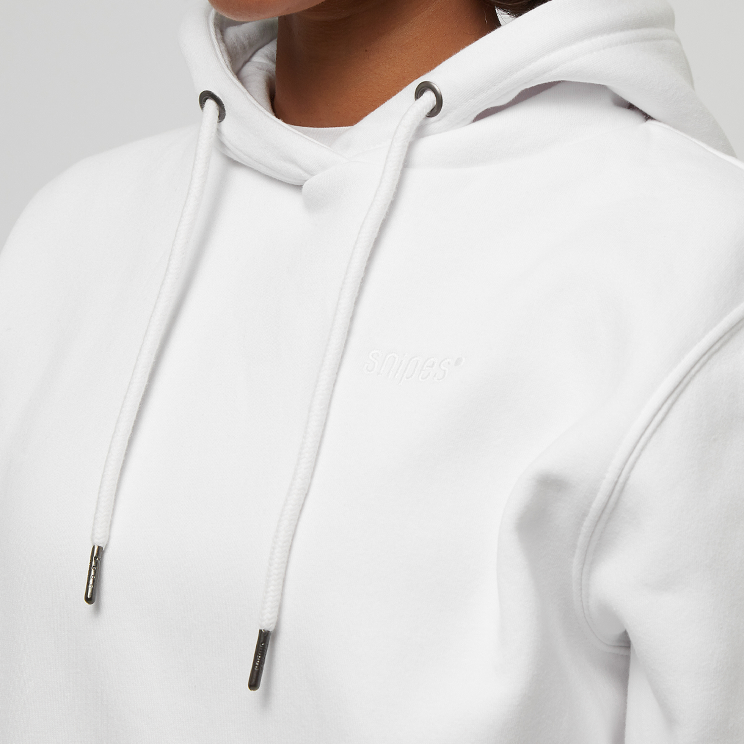 Snipes white hoodie clearance