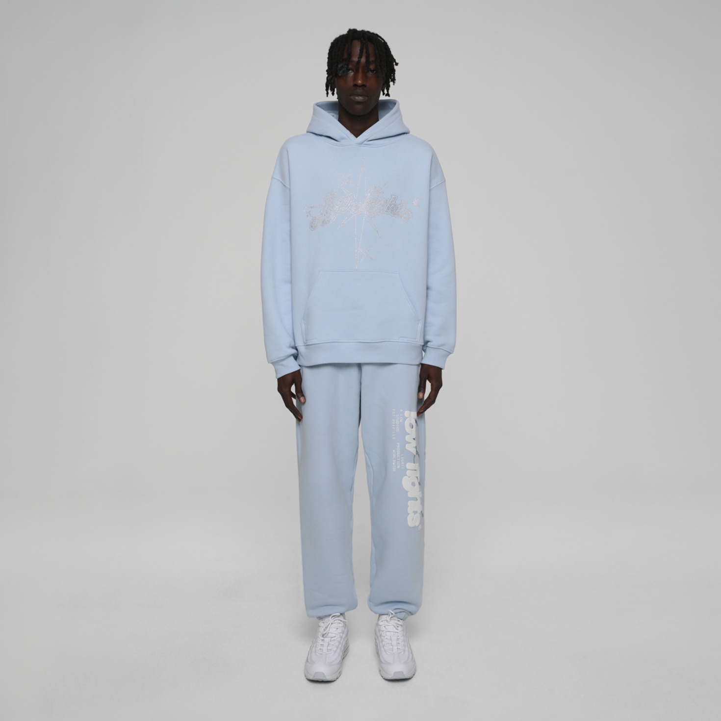 Low Lights Studios Stargaze Rhinestone Hoodie blau kaufen SNIPES