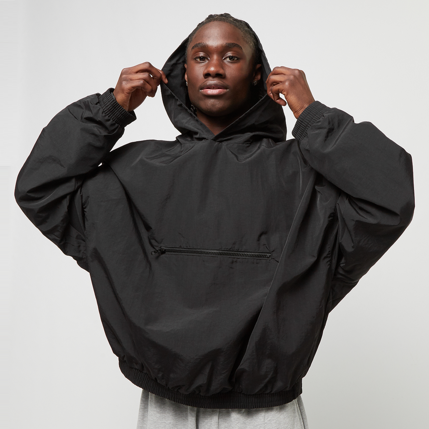Urban classics pull over windbreaker discount