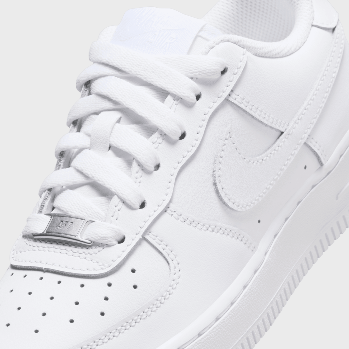 White air force 1 boys top