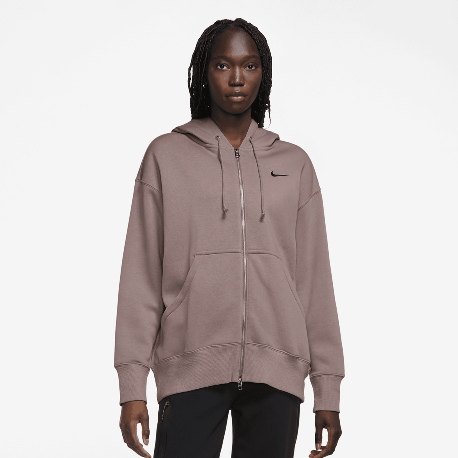 Hoodie nike marron 2025
