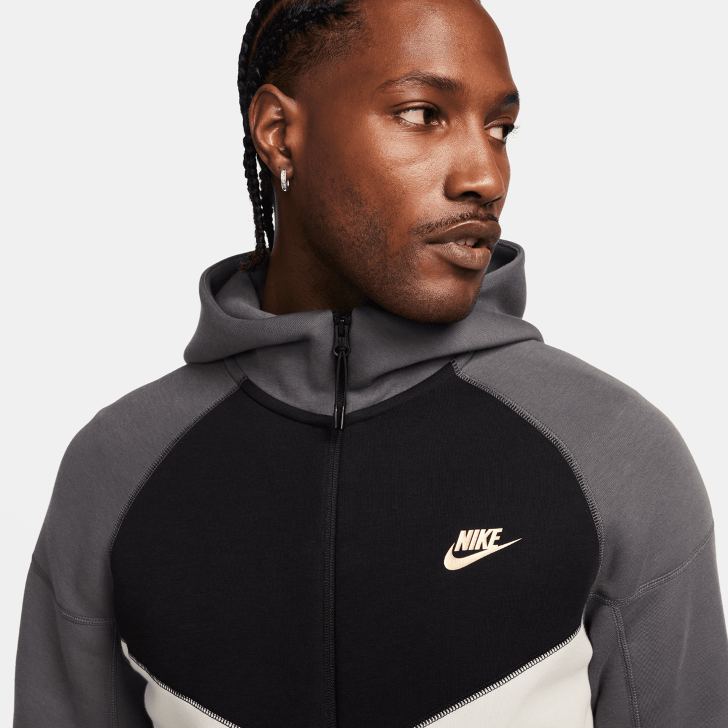 Nike Tech Fleece Windrunner Hoodie schwarz kaufen