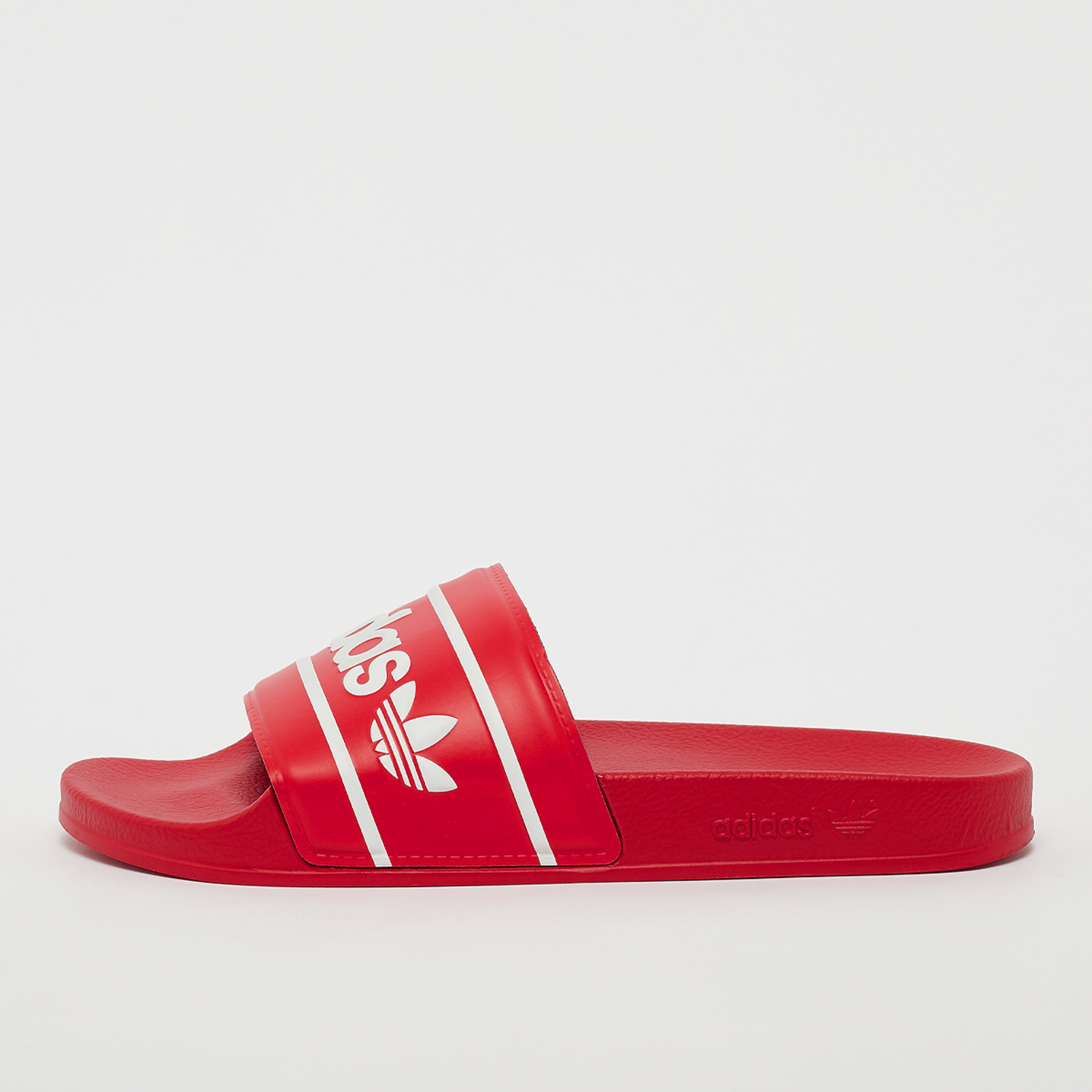 Chanclas adidas hombre burley rojas