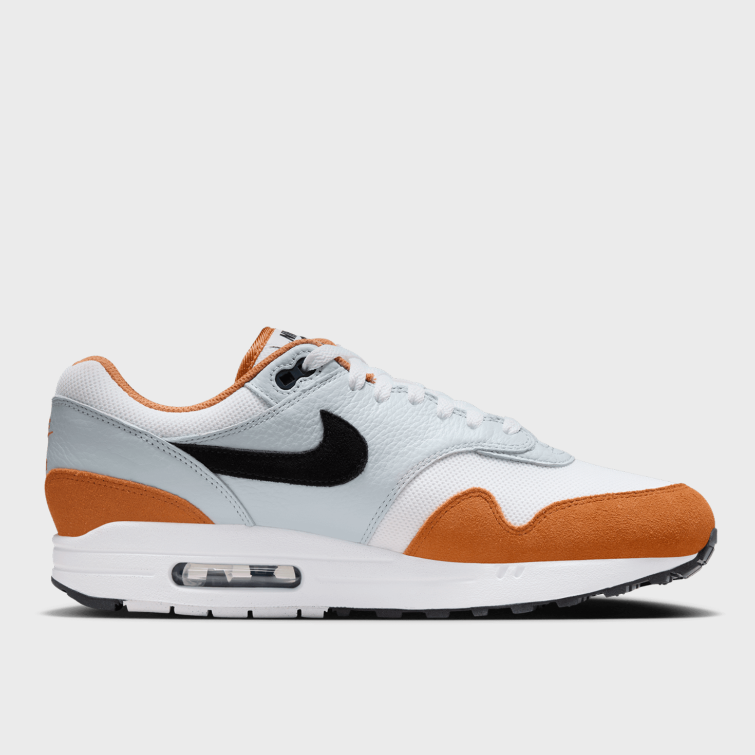 Nike air max 1 pure platinum-white-total orange outlet