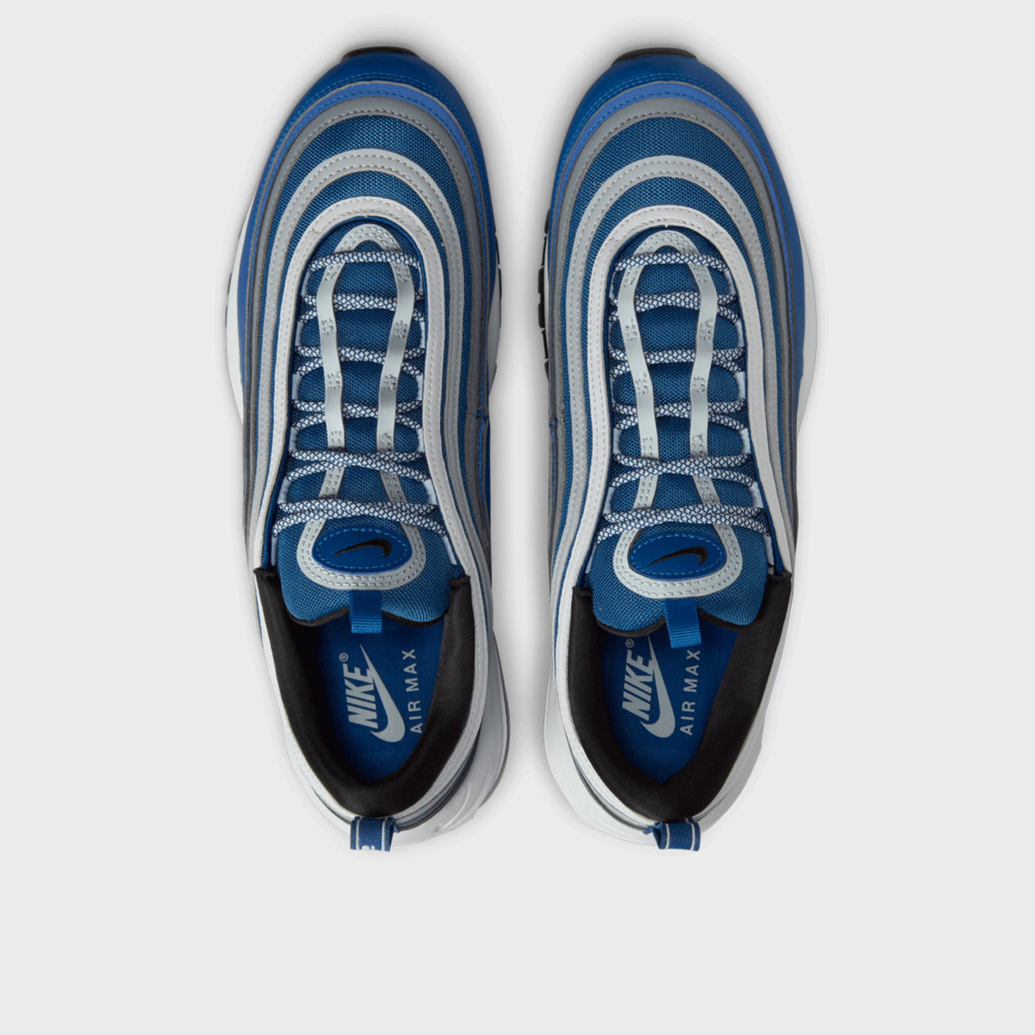 Air max 97 blue silver store