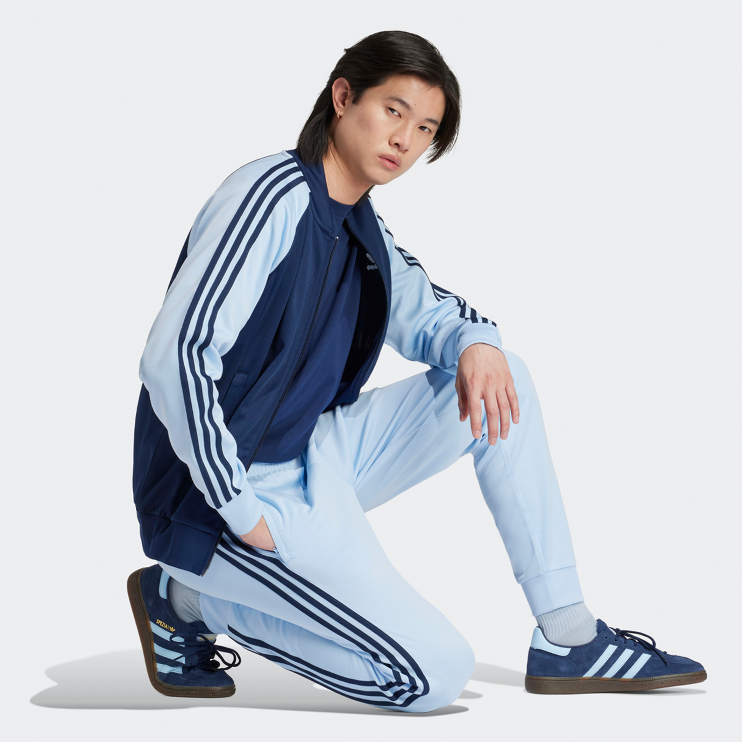 Adidas originals zoo superstar tracksuit baby hot sale