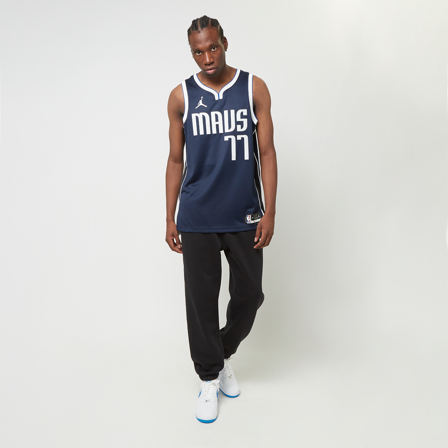 Acheter Jordan Luka Doncic Dallas Mavericks Statement Edition Dri FIT NBA Swingman Trikot blau SNIPES