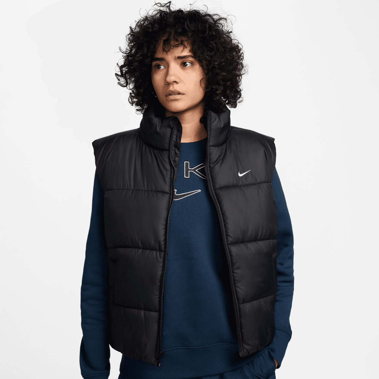 Synthetic down vest on sale