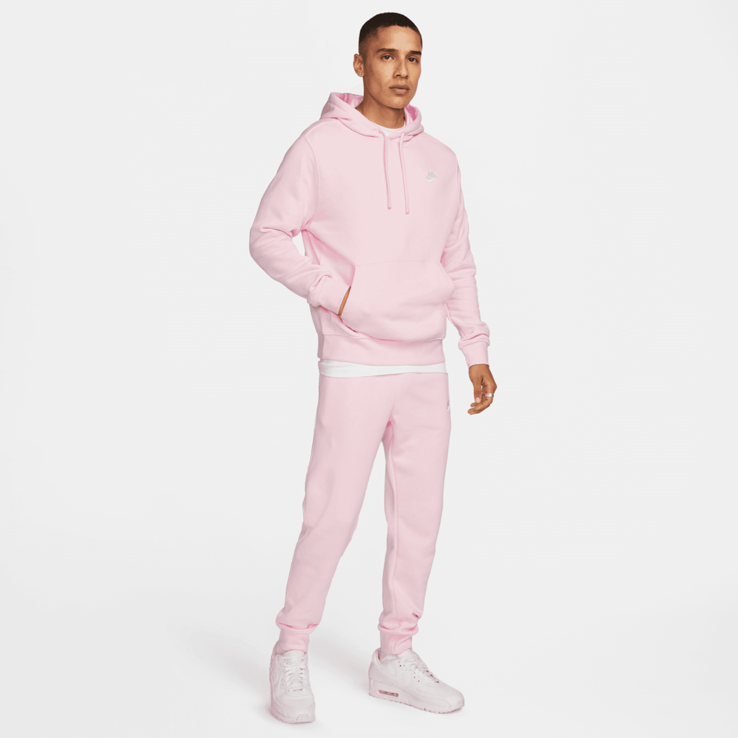 Nike Sportswear Club Fleece Hoodie rosa kaufen SNIPES