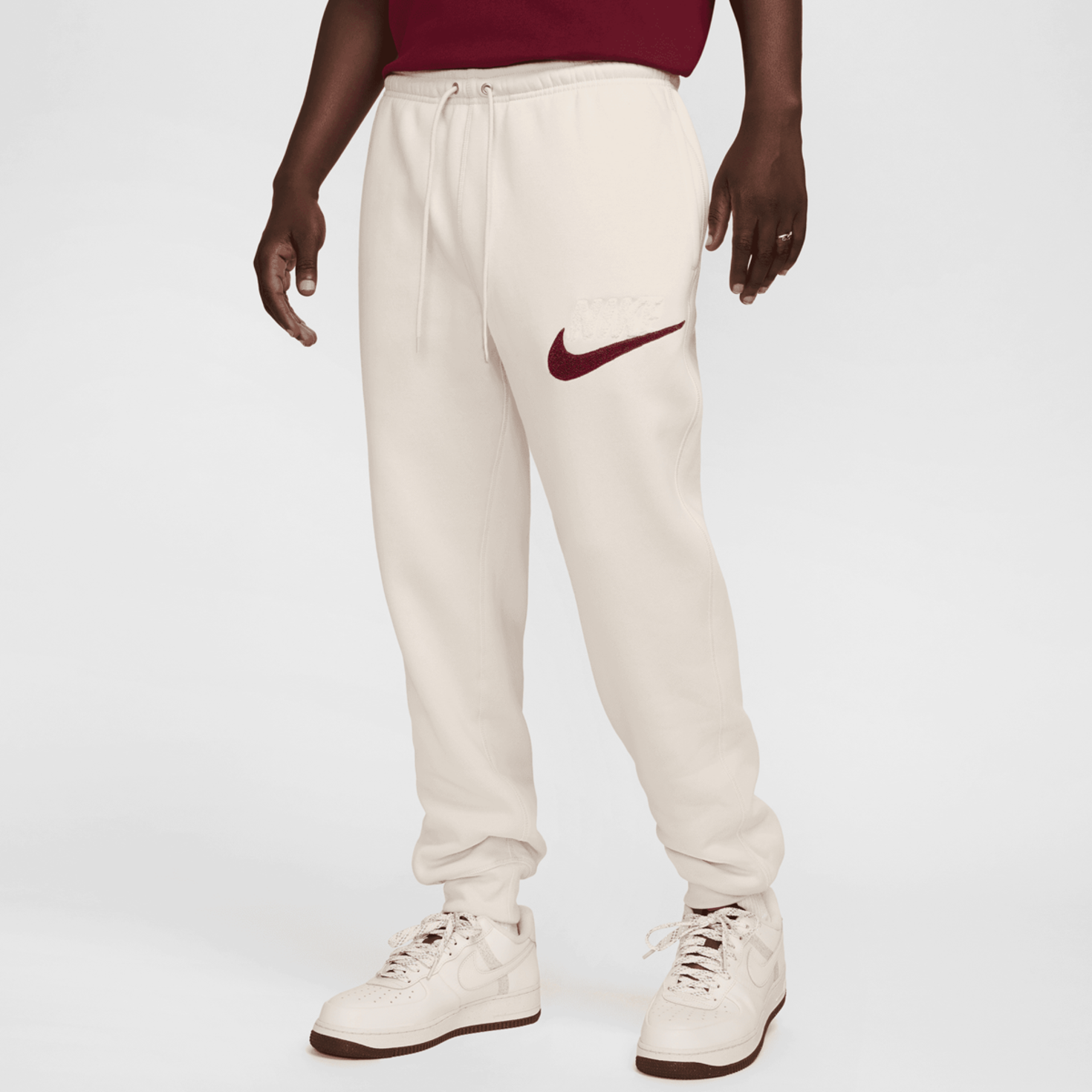Jogger nike beige top