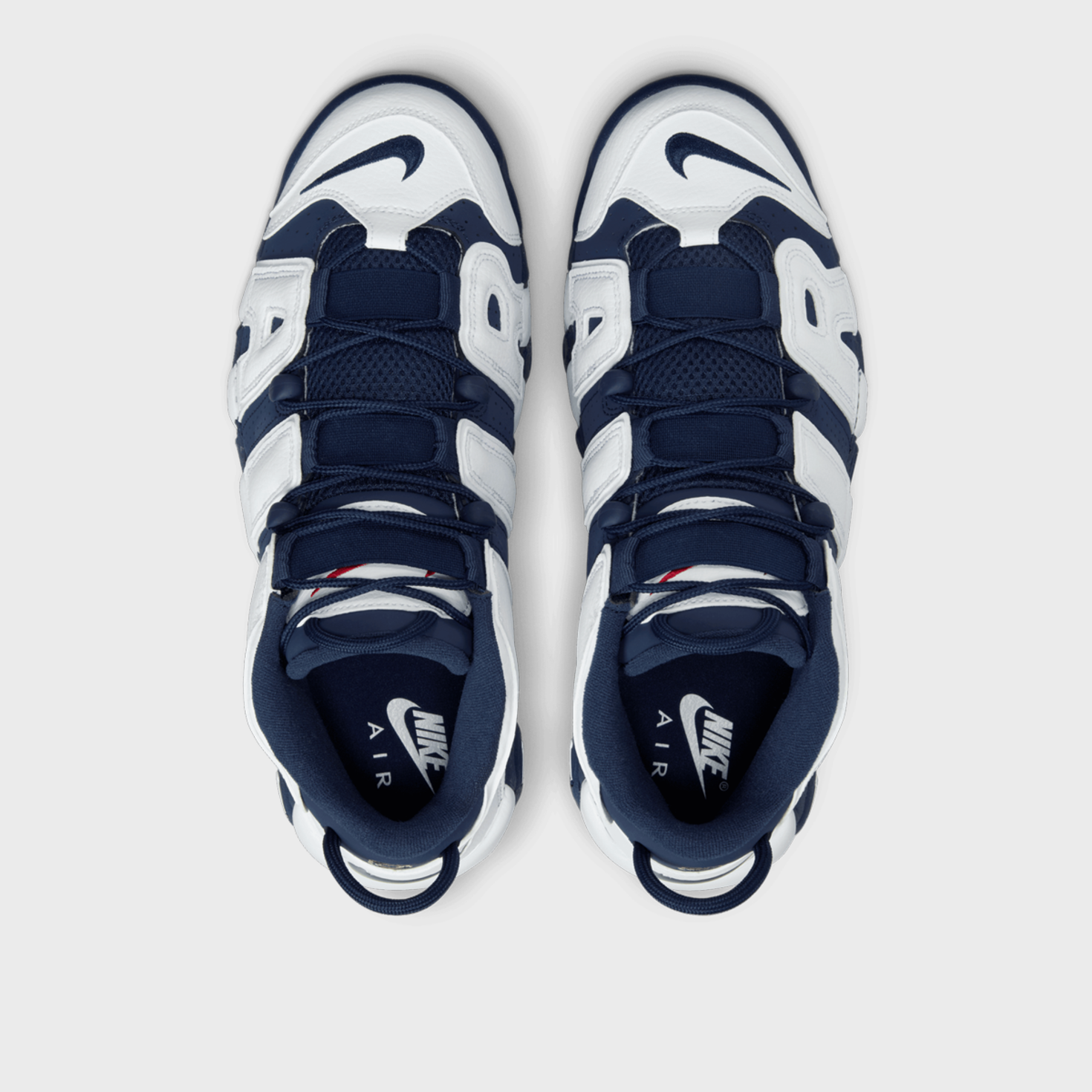 Nike uptempo 96 blu cheap