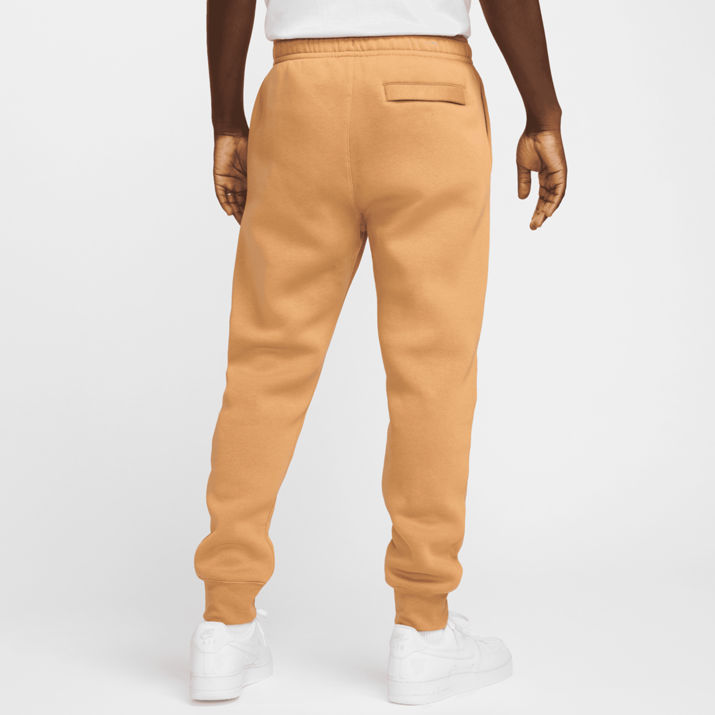 Nike sportswear club fleece orange trance hot sale