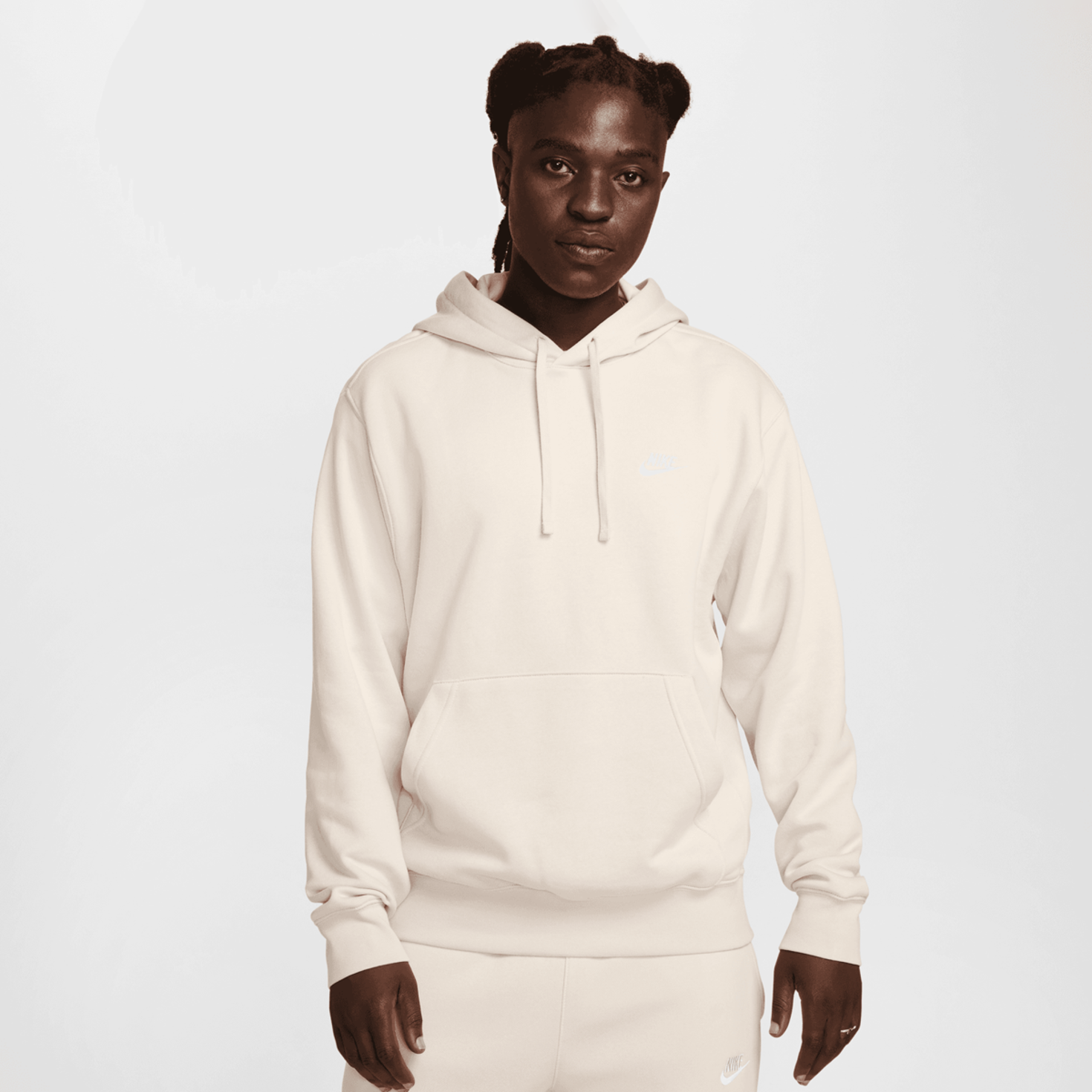 Nike Sportswear Club Fleece Hoodie beige kaufen