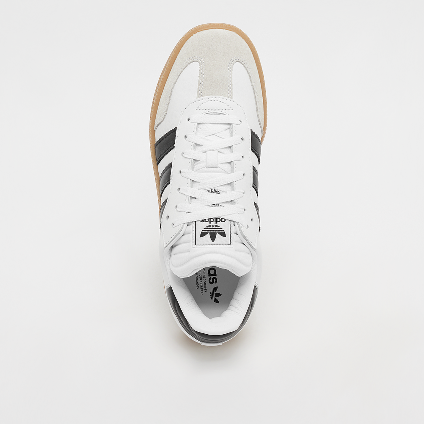 Adidas samba white stripes shop