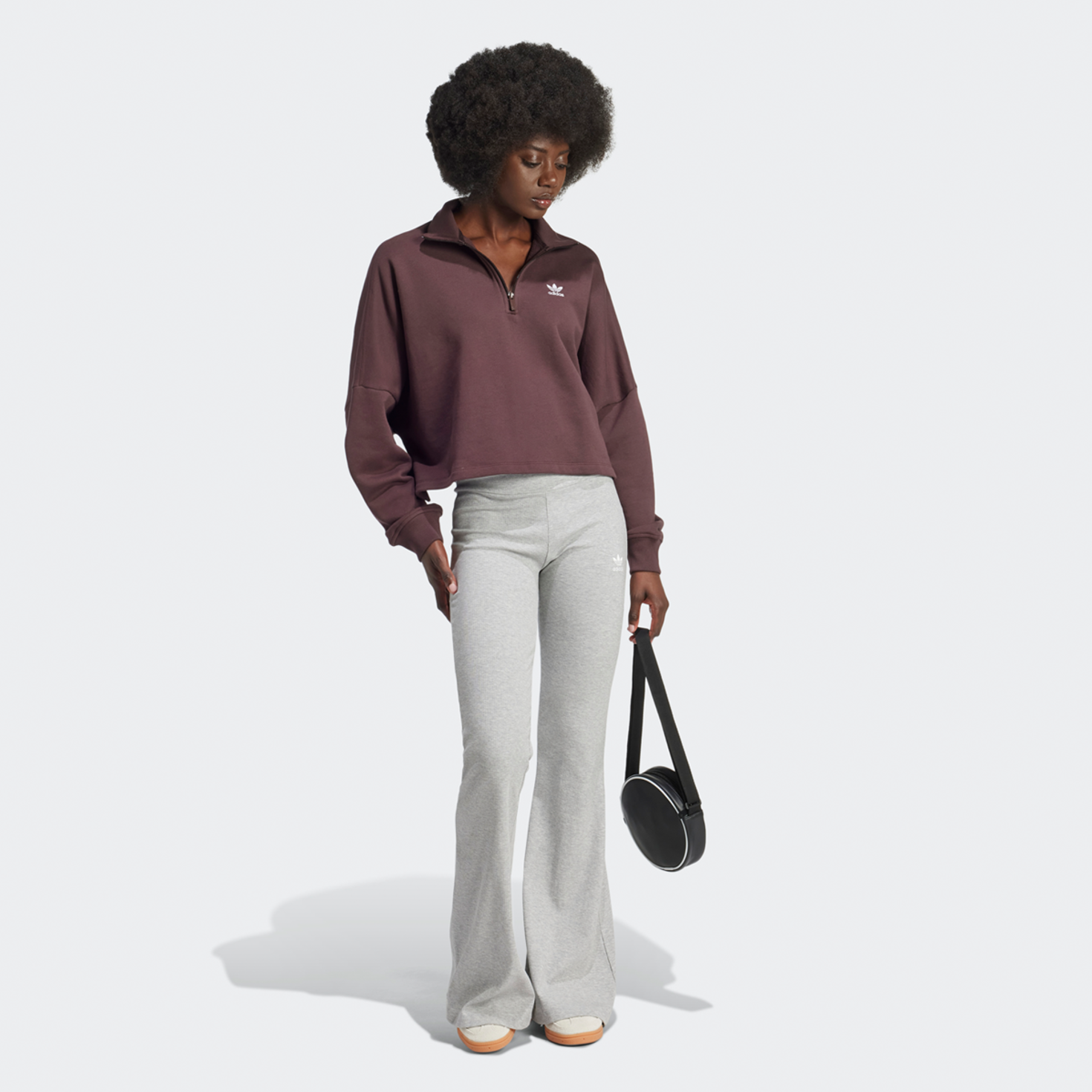 adidas Originals Essentials Rib Flared Leggings grau kaufen