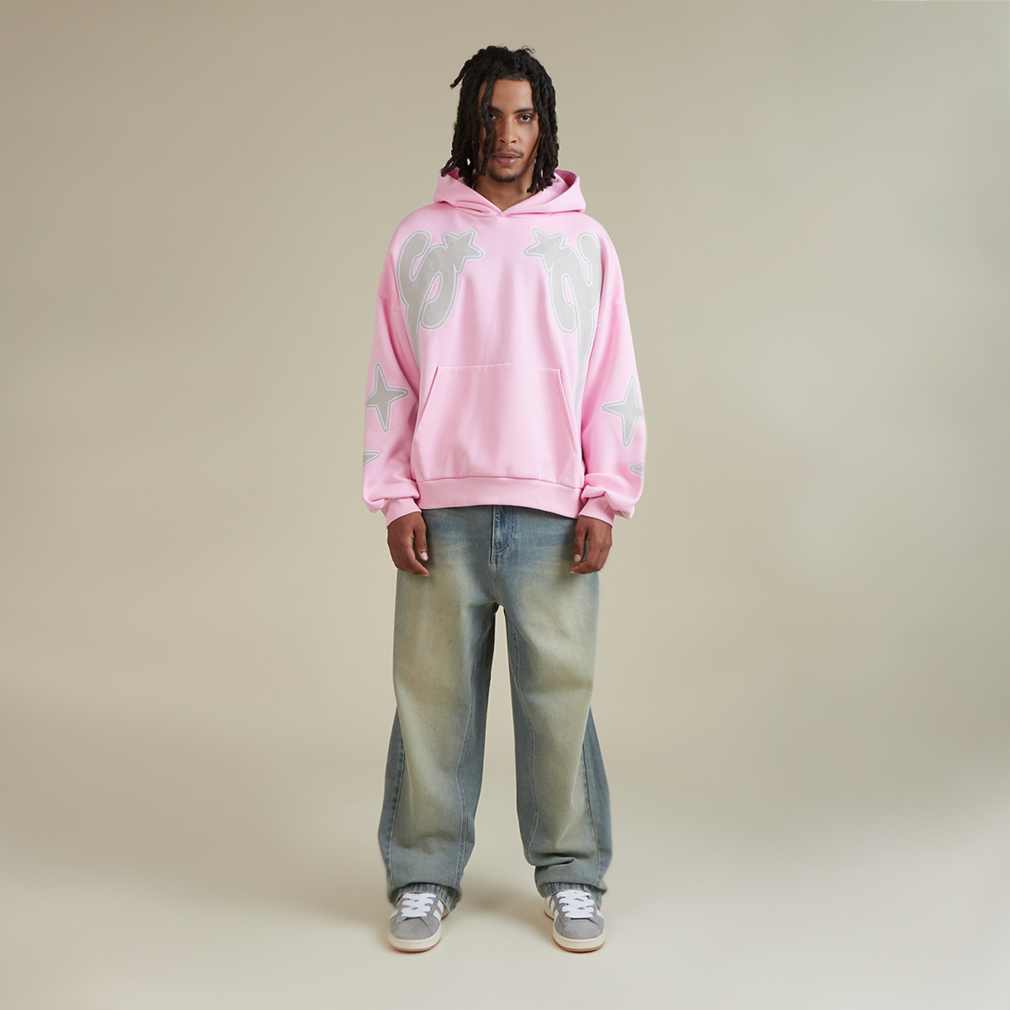 SNIPES S Star Chain Oversized Hoodie rosa kaufen