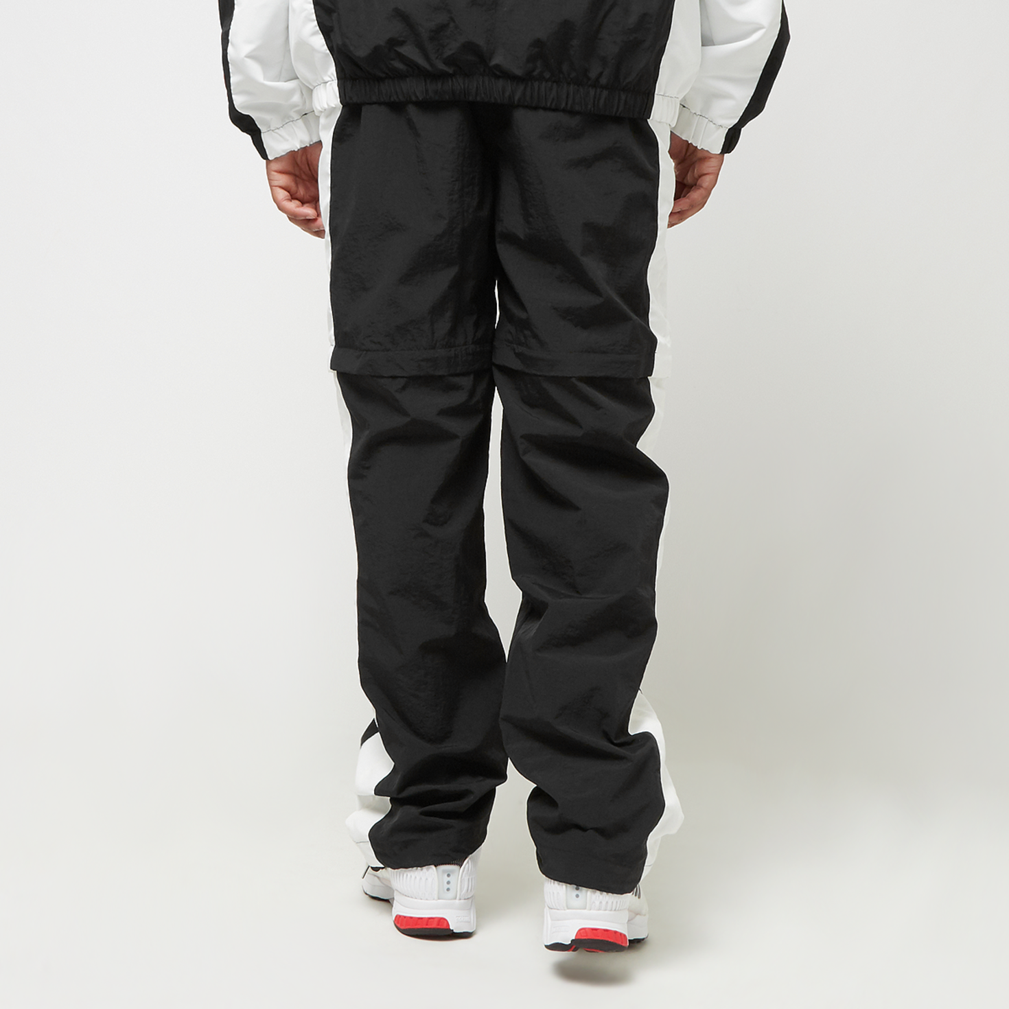 Acheter Capacite Logo Rubber Badge Colorblocked Zip Off Track Pants noir SNIPES