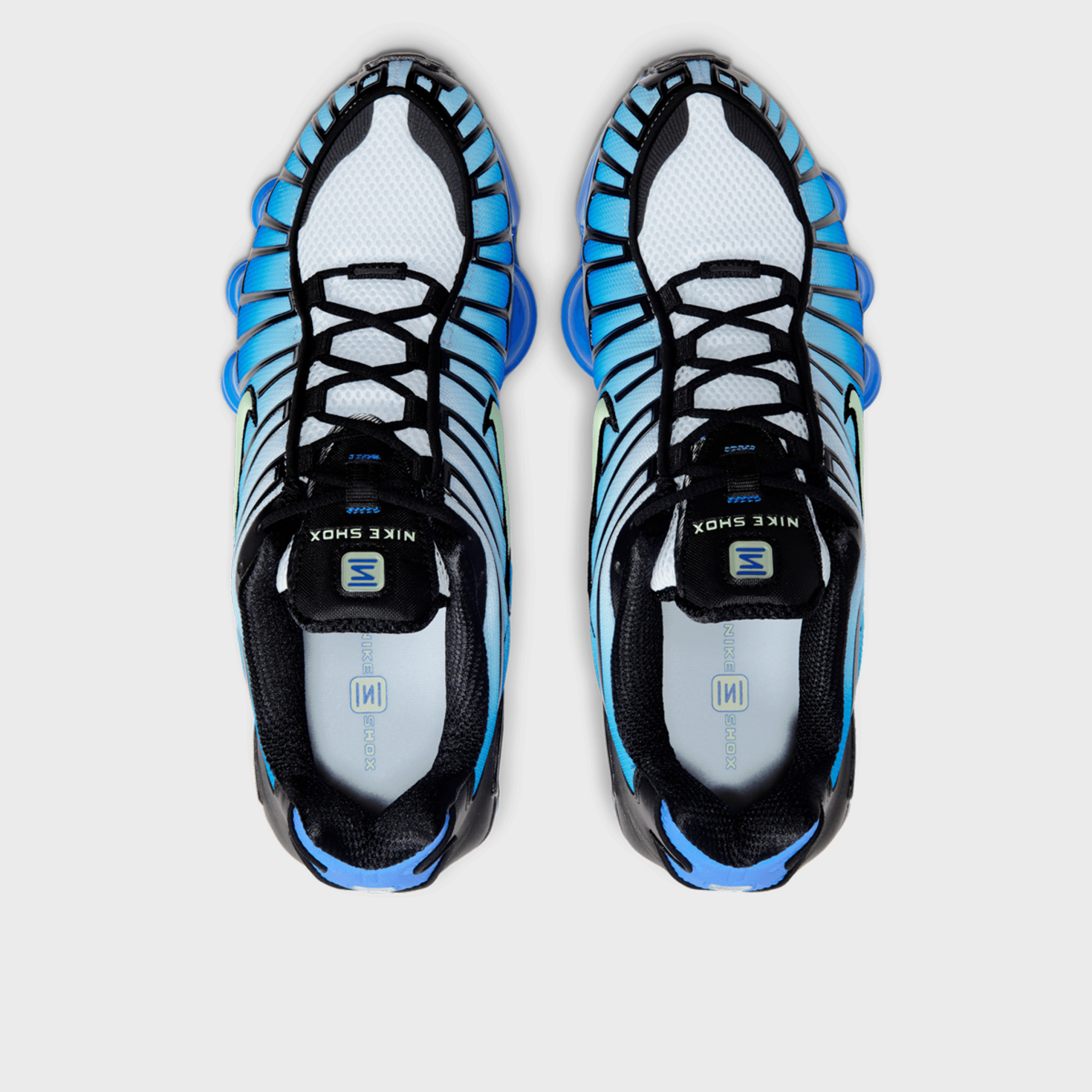 Nike shox bleu blanc top