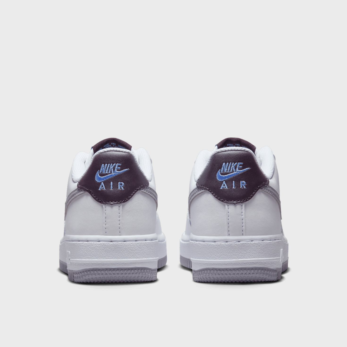 White air force 1 with blue tick cheap