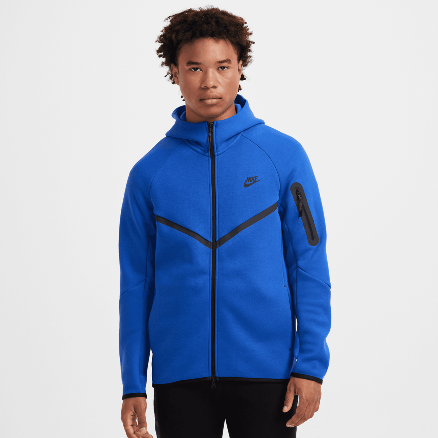 Black and blue nike hoodie store