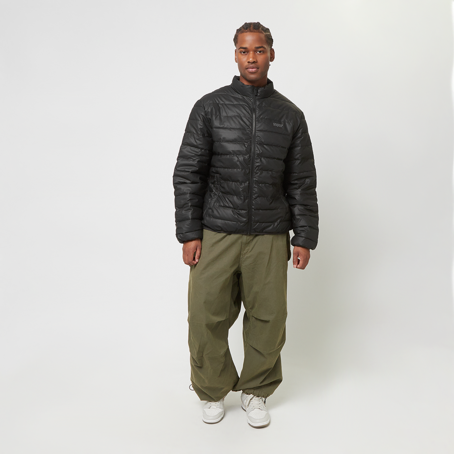 SNIPES Small Logo PU Light Puffer Jacket schwarz kaufen SNIPES