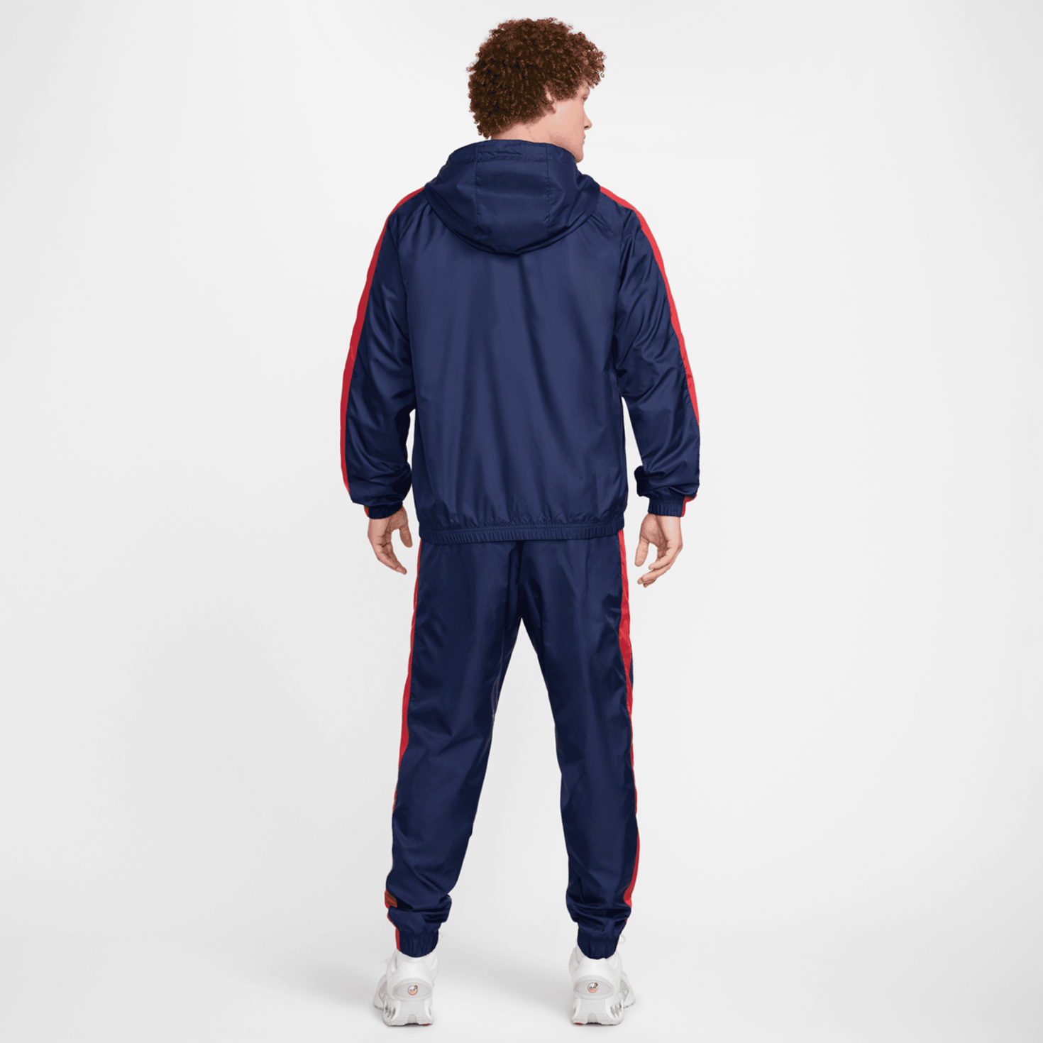 Shop Nike PSG Sportswear City Edition Woven Hooded Tracksuit niebieski SNIPES