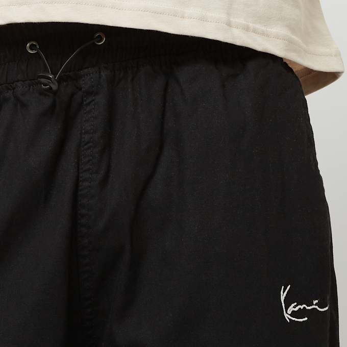 Pantalone Tuta Karl Kani Signature Wide Fit da Uomo - Nero