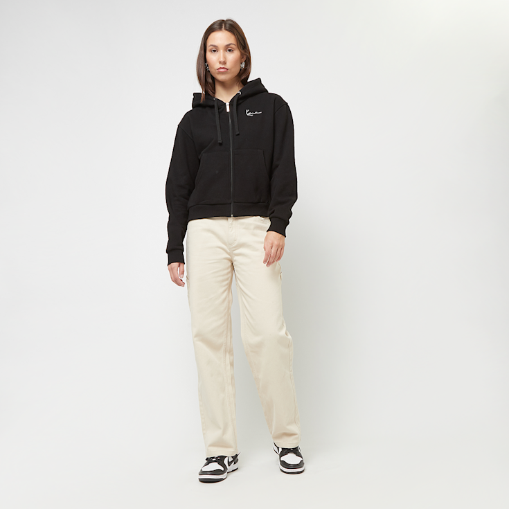 Acheter Karl Kani KK Chest Signature Essential Zip Hoodie black noir