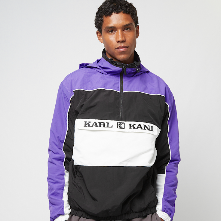 Compra Karl Kani Retro Block Windbreaker morado SNIPES