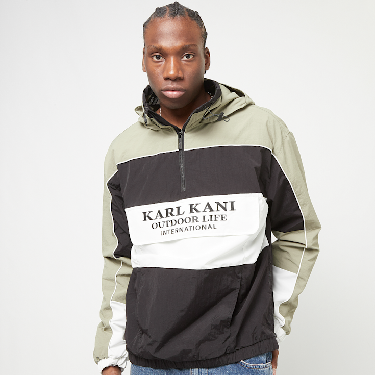 Compra Karl Kani Woven Retro Windbreaker verde SNIPES