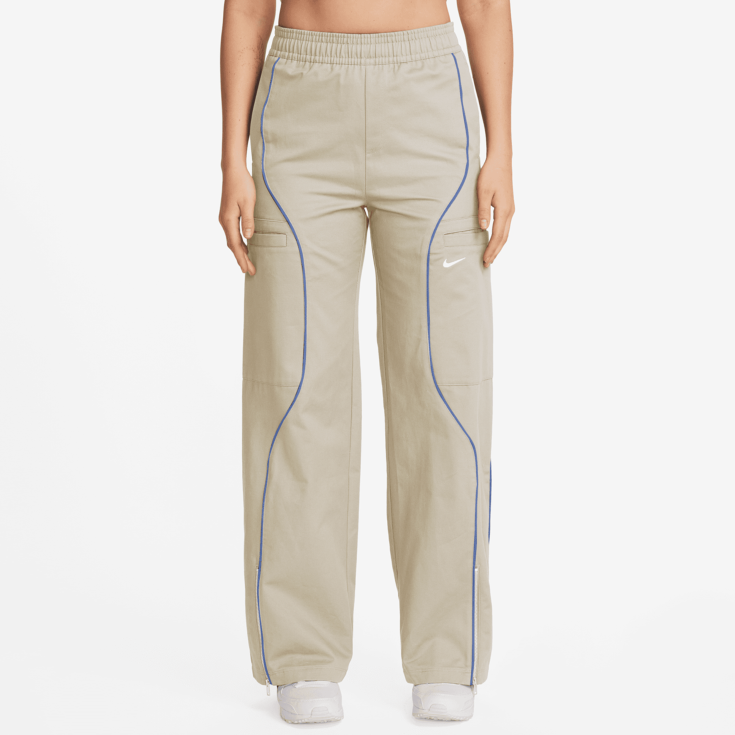 Compra Nike Sportswear Street High Waisted Woven Pants beige SNIPES
