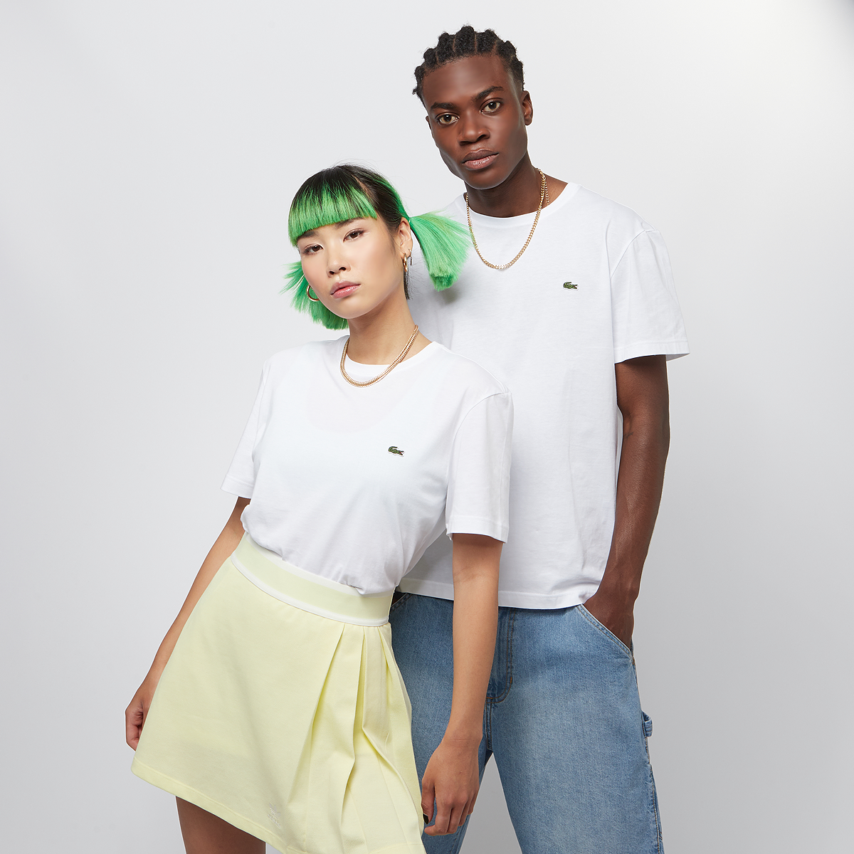 Tシャツ・カットソー Lacoste Crewneck White T-Shirt TH2038-001 Lacoste CLASSIC CREW NECK TEE White | BSTN Store