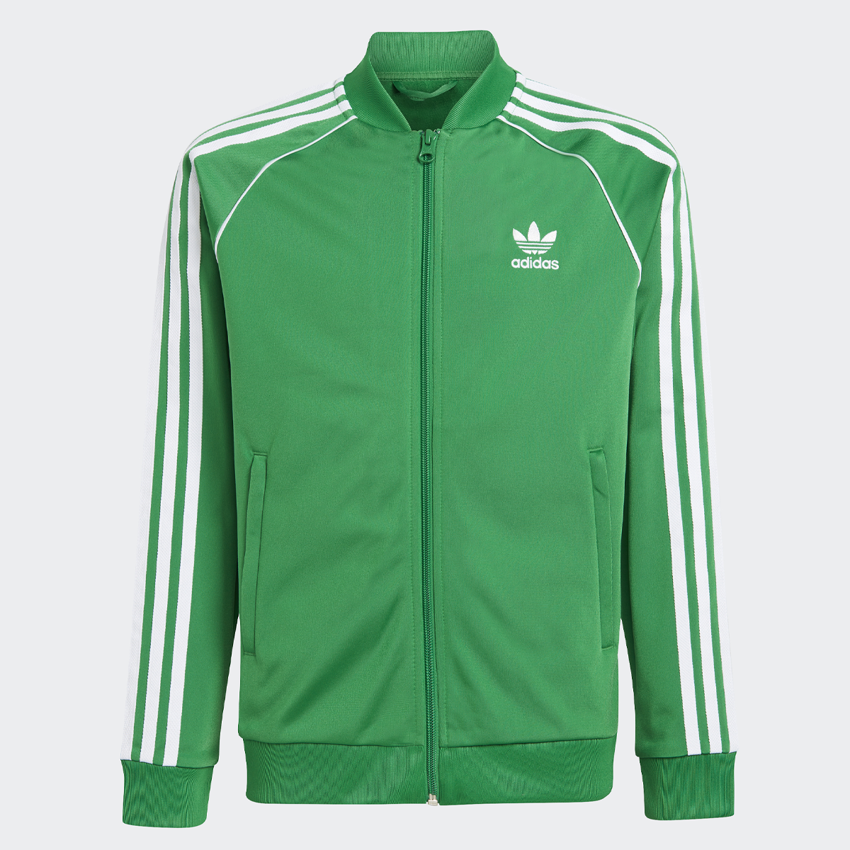 Adidas originals superstar track top green hotsell