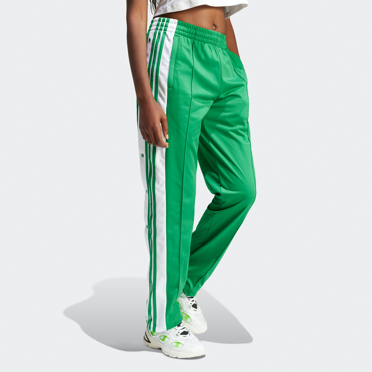 Shop adidas Originals adicolor Adibreak Trackpant groen SNIPES