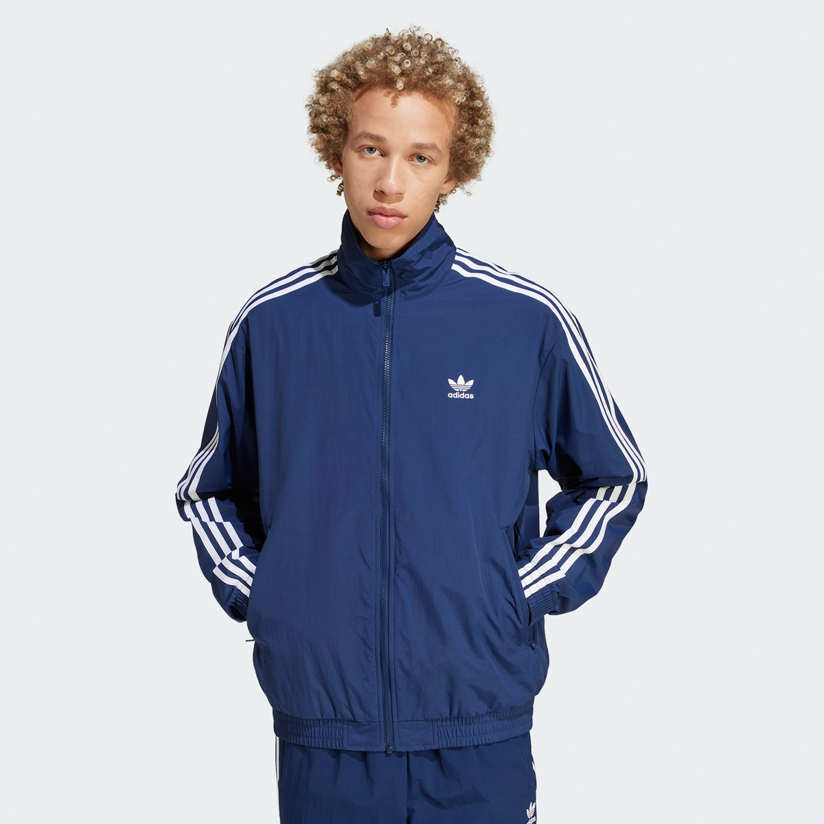 adidas Originals 3 Streifen Woven Firebird Trainingsjacke blau kaufen