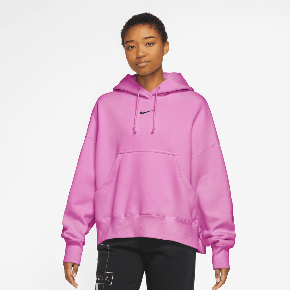 Kupi Nike Sportswear Phoenix Fleece Over Oversized Hoodie rosa SNIPES