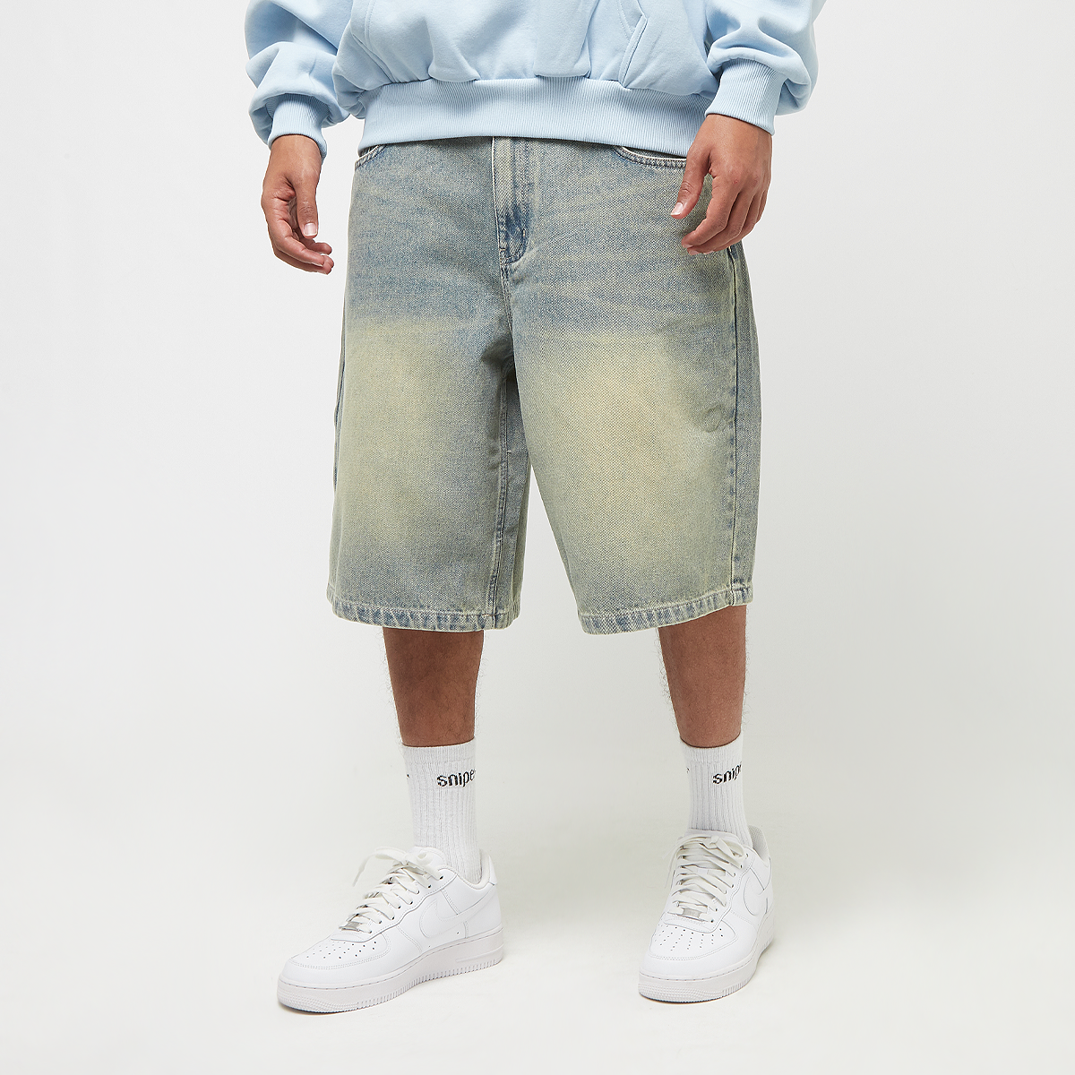 Karl Kani OG Denim Baggy Jorts niebieski (KM242-050-1)