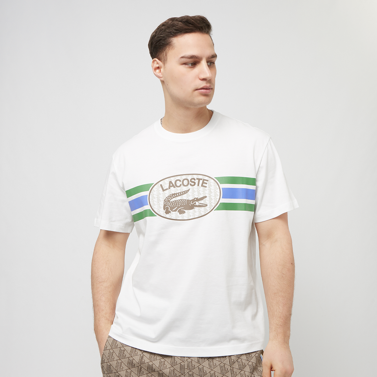 Acheter Lacoste Tee Shirt blanc SNIPES