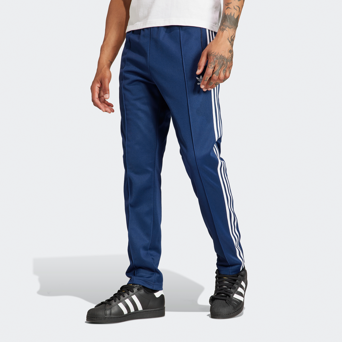 Adidas originals jogginghose blau on sale