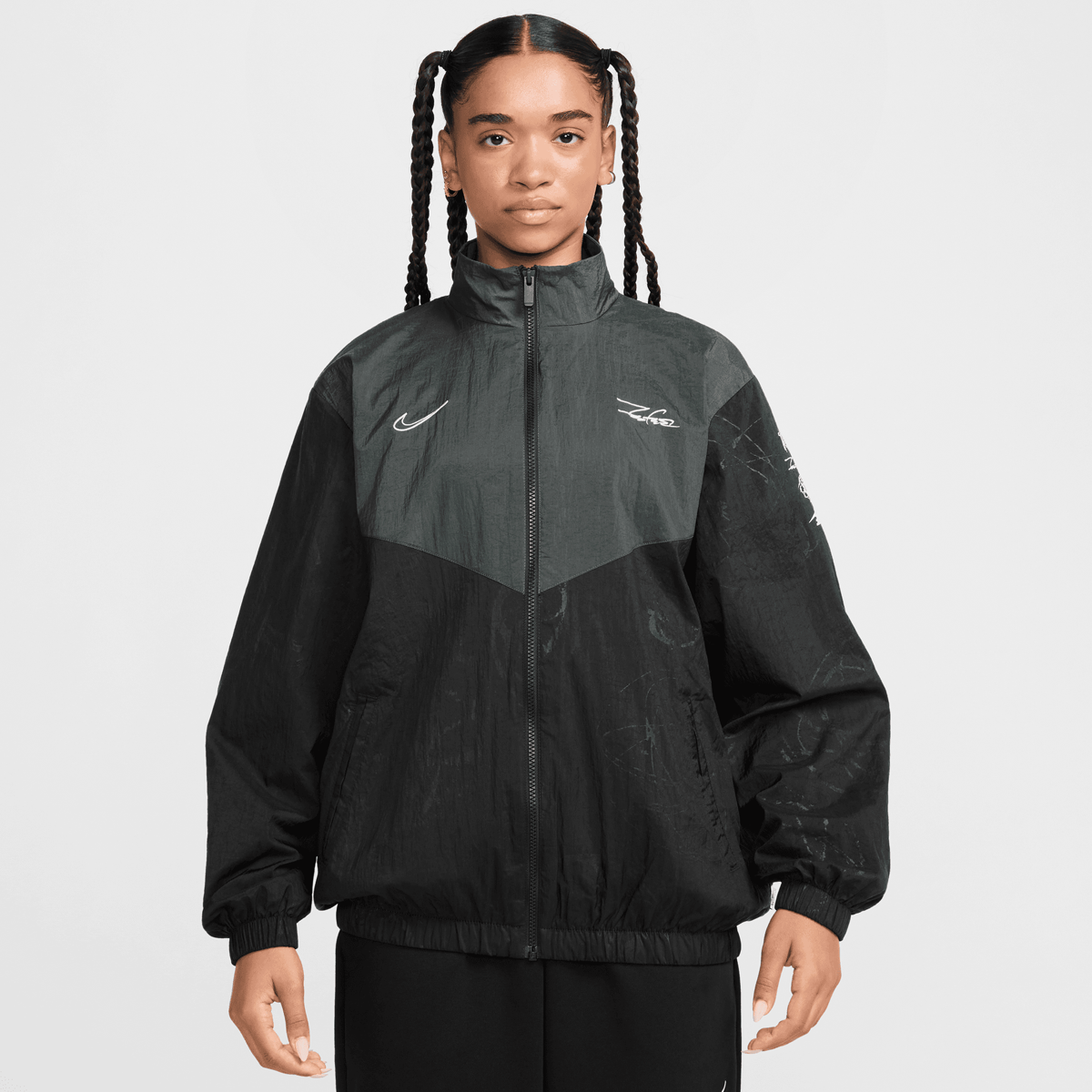 Black windrunner nike online